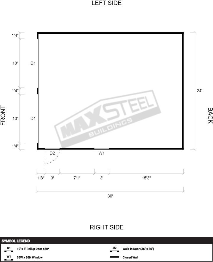 Garage 24x30 - Image 2