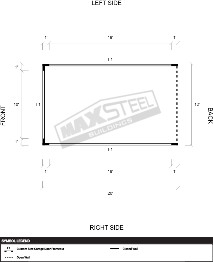 Carport 12x20 - Image 2