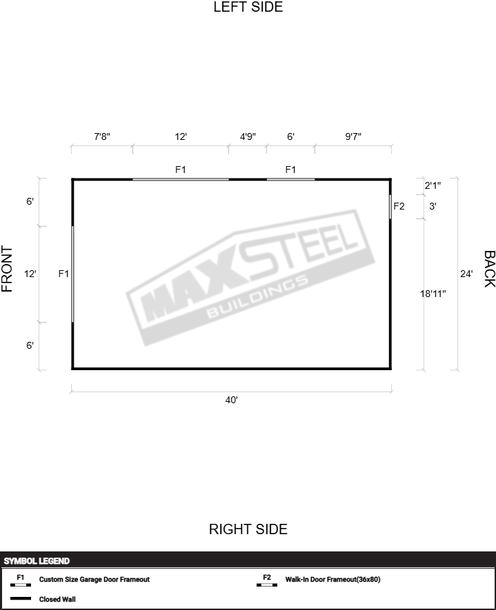 Carport 24x40 - Image 2
