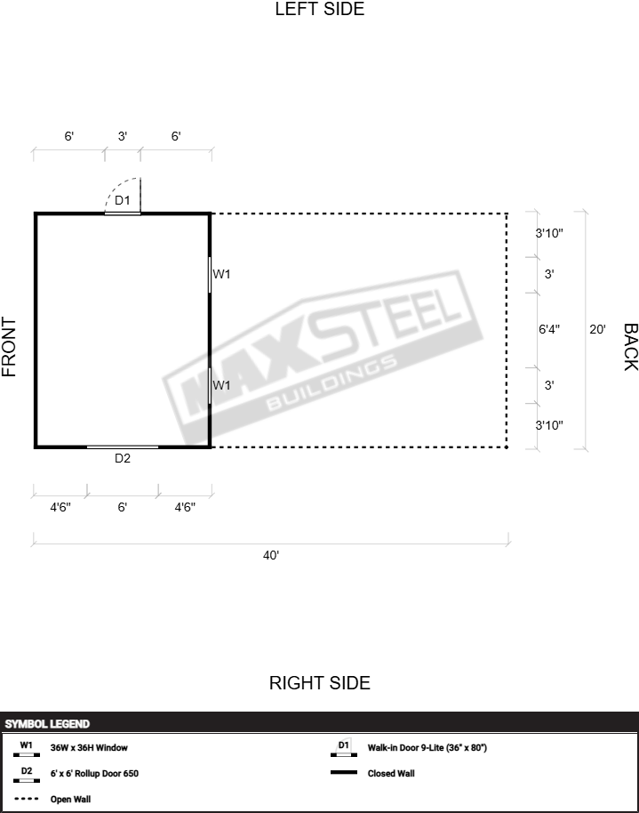 Carport 20x40 - Image 2