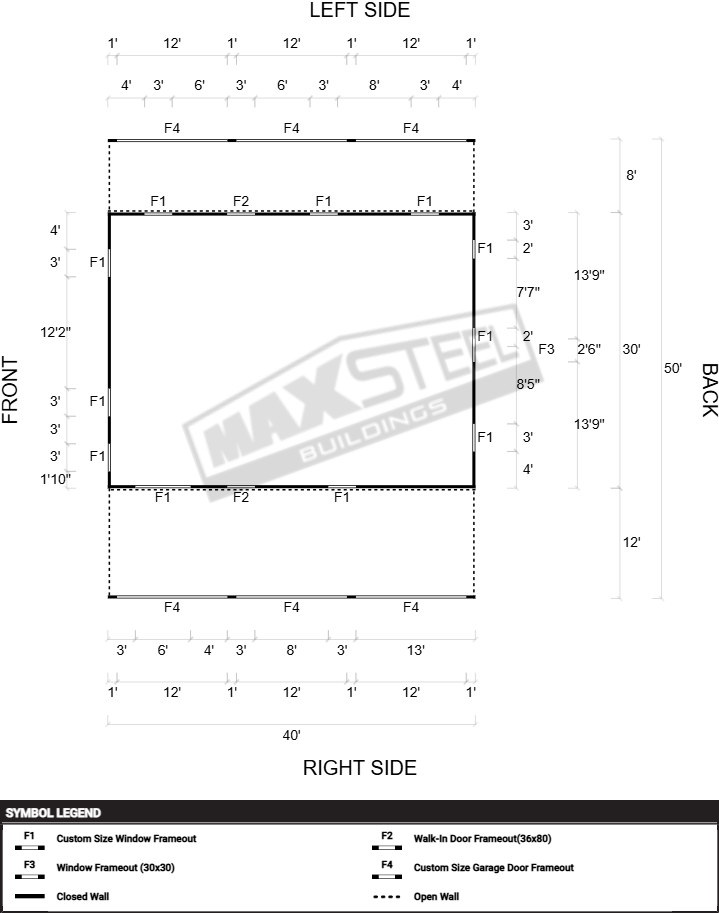 Triple Wide (26' - 30' wide) 30x40 - Image 2