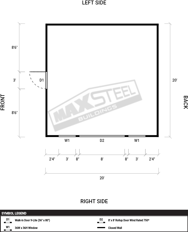 Garage 20x20 - Image 2