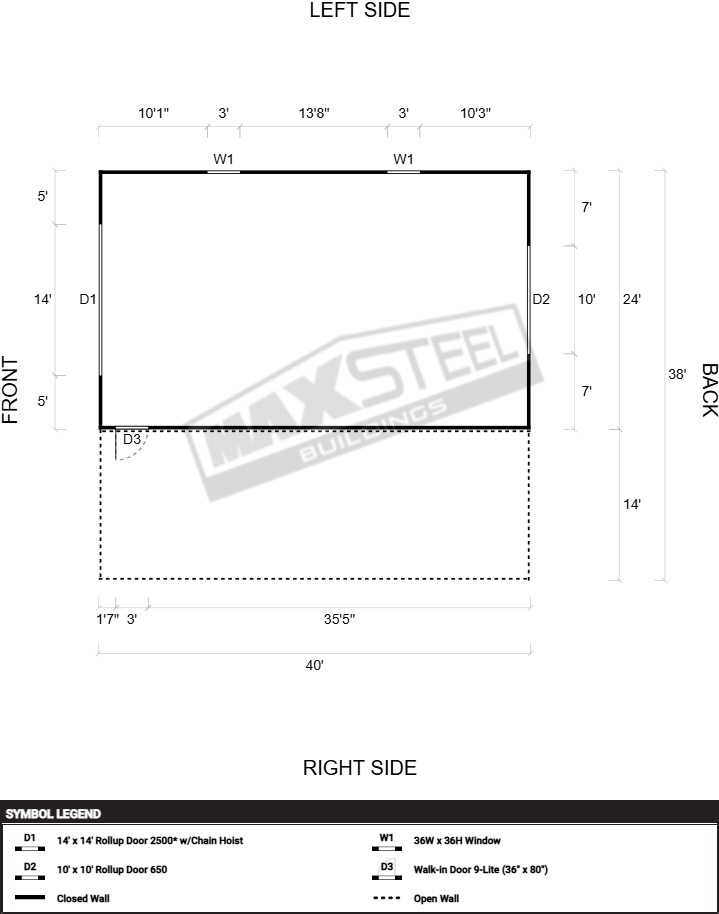 Garage 24x40 - Image 2