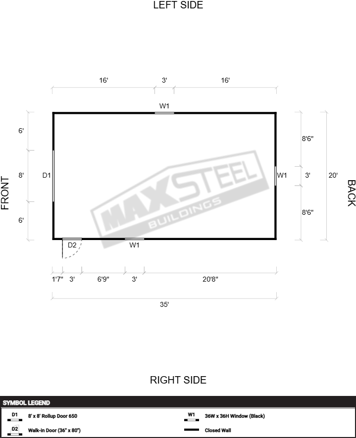 Garage 20x35 - Image 2