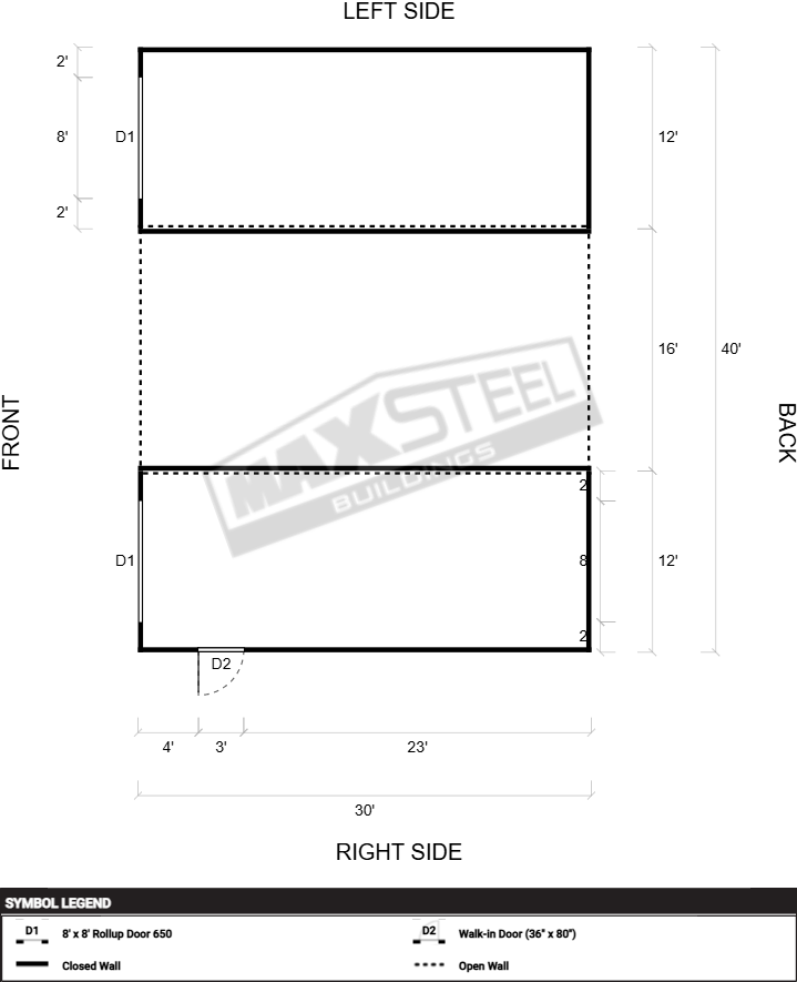 Carport 16x30 - Image 2