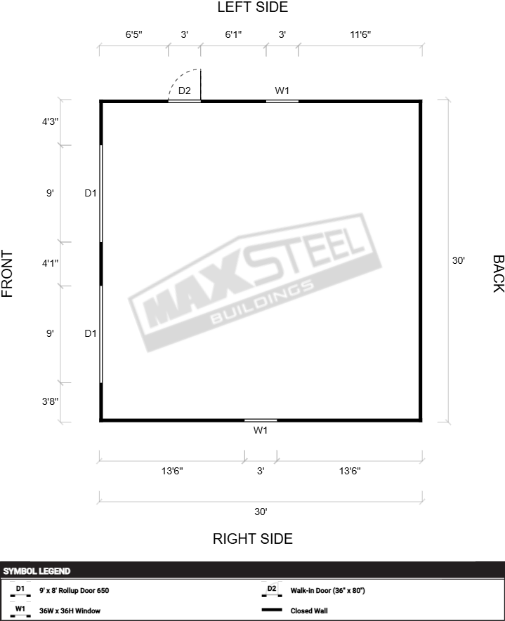 Triple Wide (26' - 30' wide) 30x30 - Image 2