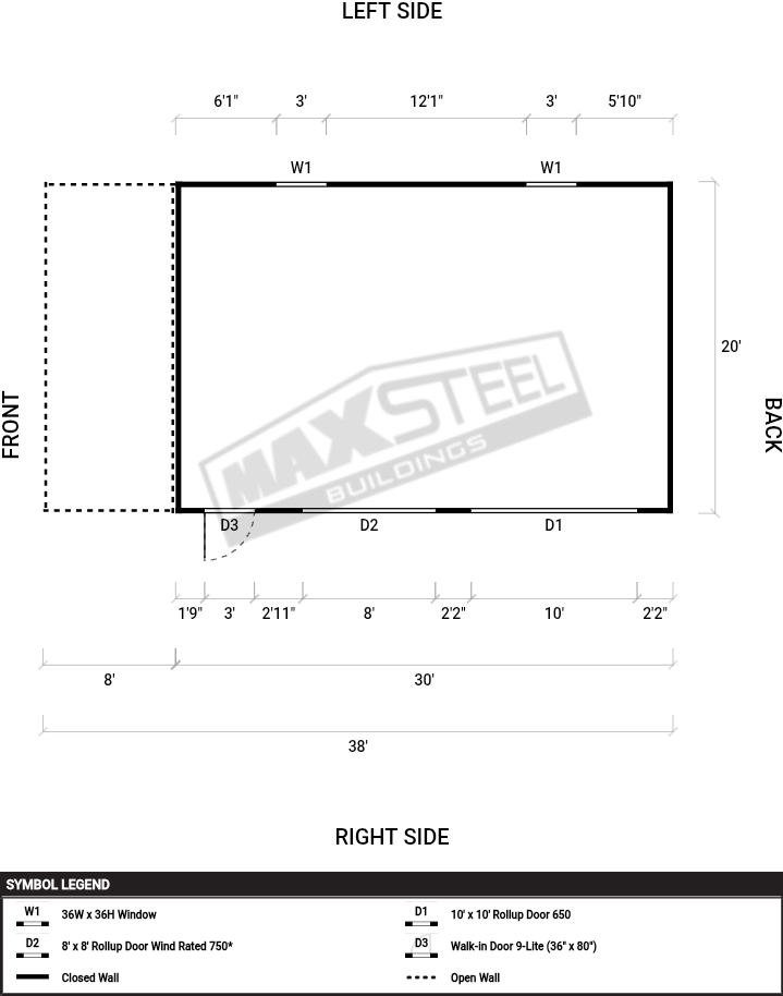 Carport 20x30 - Image 2