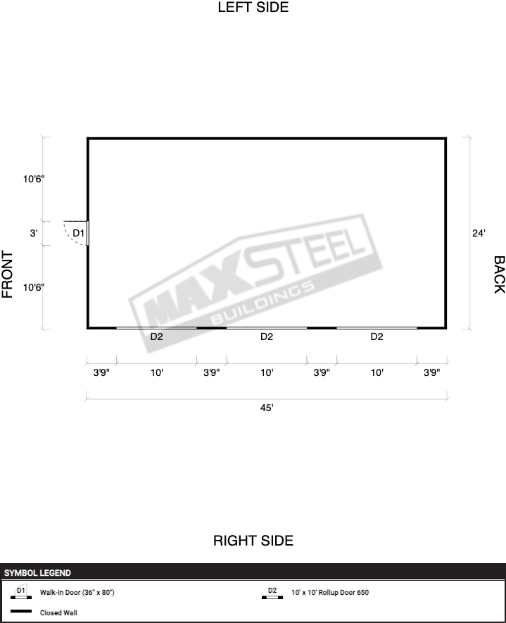 Garage 24x45 - Image 2