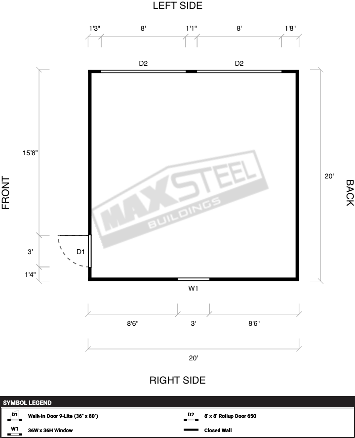 Garage 20x20 - Image 2