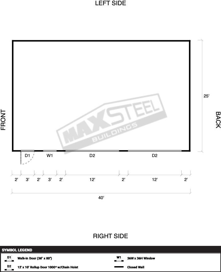 Garage 25x40 - Image 2