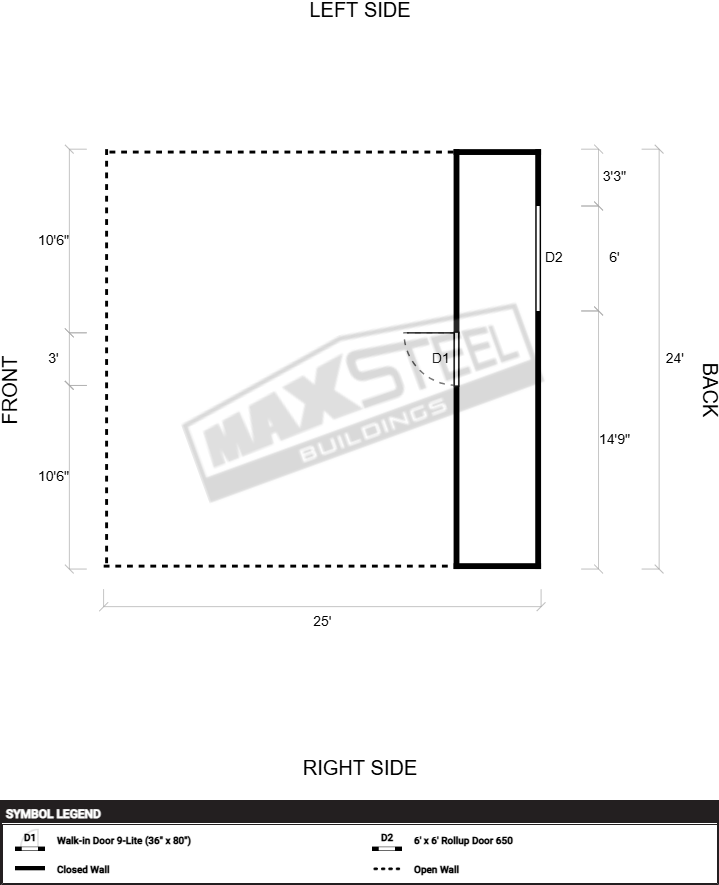 Carport 24x25 - Image 2