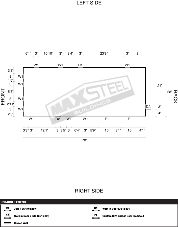 Triple Wide (26' - 30' wide) 28x70 - Image 2
