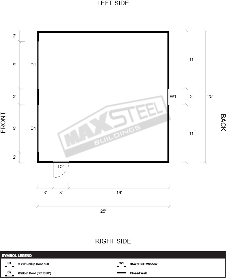 Garage 25x25 - Image 2