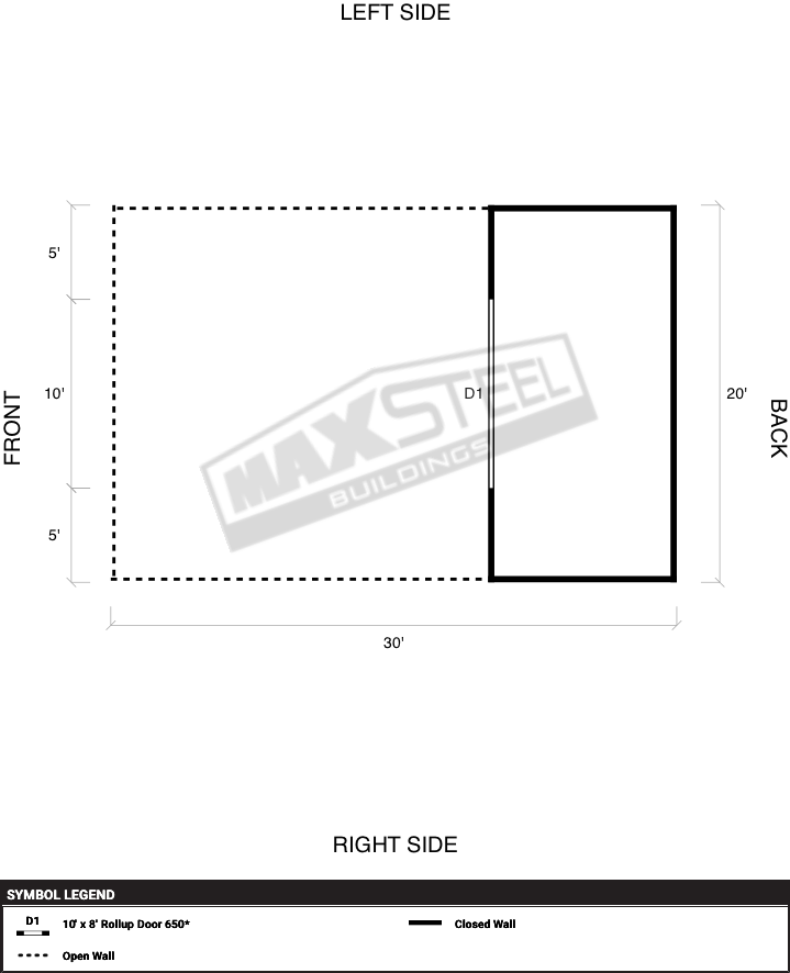 Carport 20x30 - Image 2