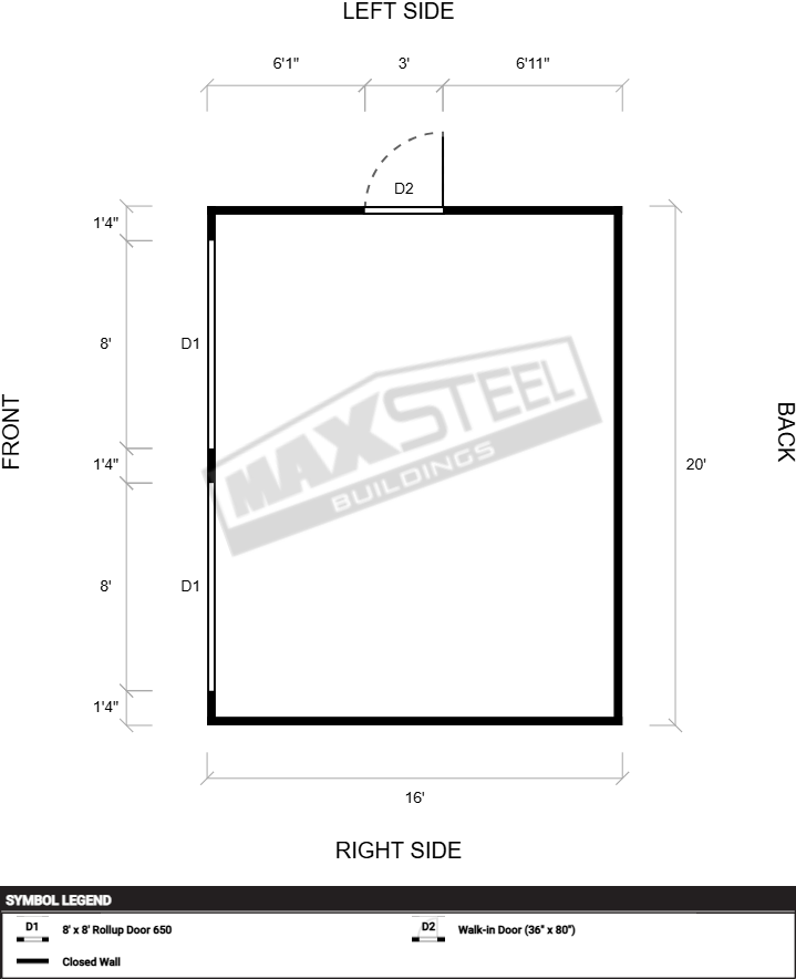 Garage 20x16 - Image 2