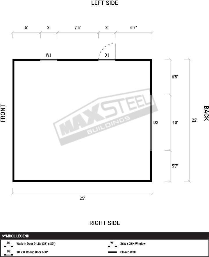 Carport 22x25 - Image 2