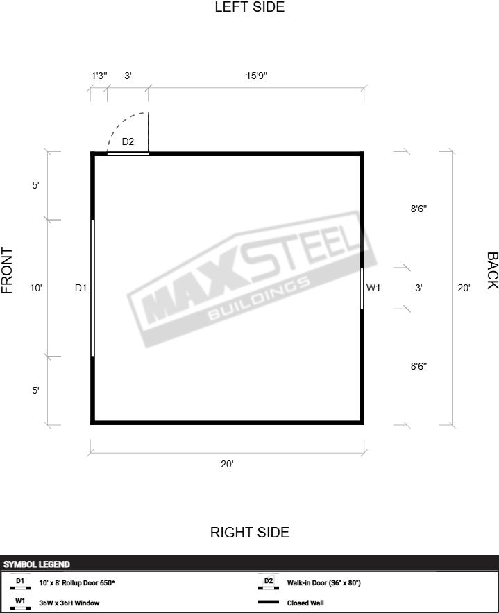 Garage 20x20 - Image 2