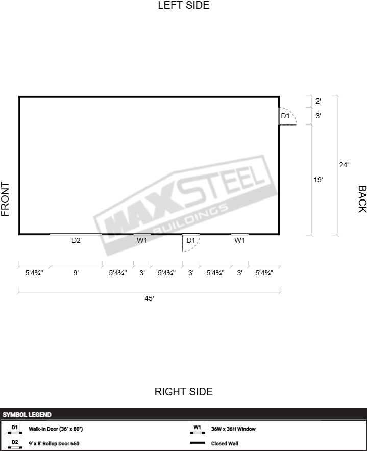 Garage 24x45 - Image 2