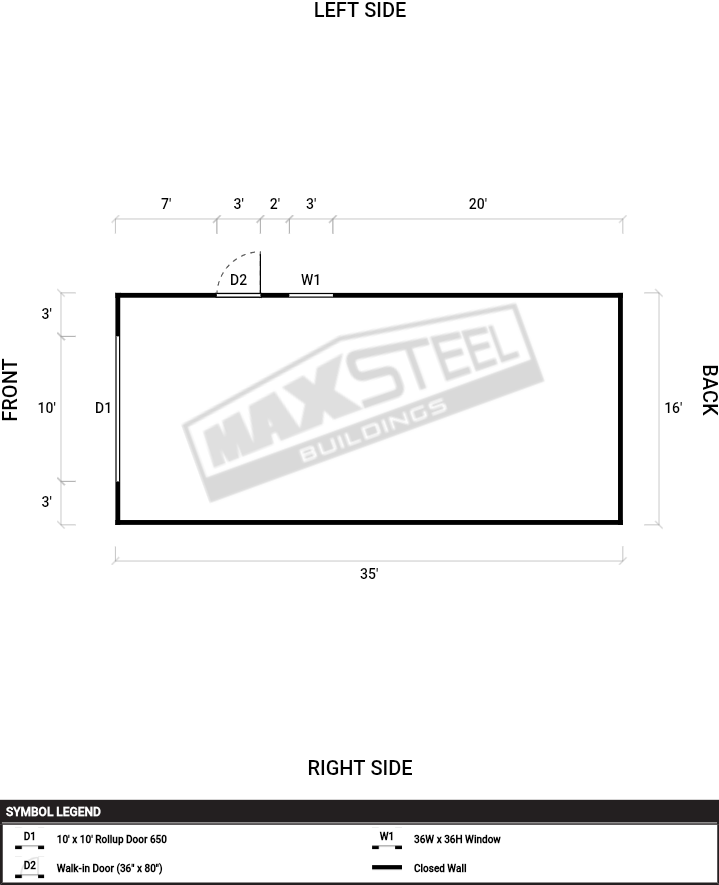 Garage 16x35 - Image 2