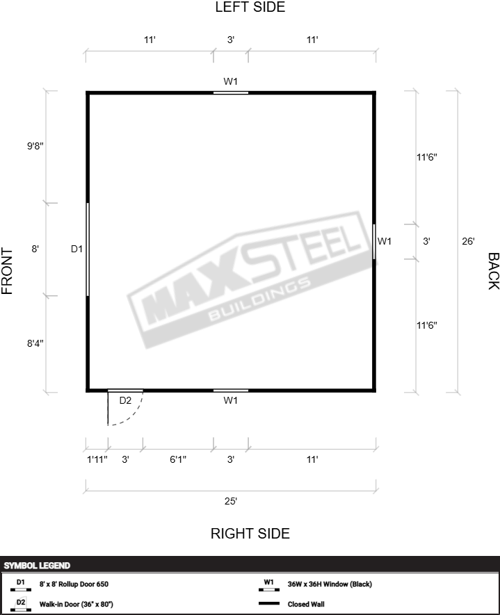 Garage 26x25 - Image 2