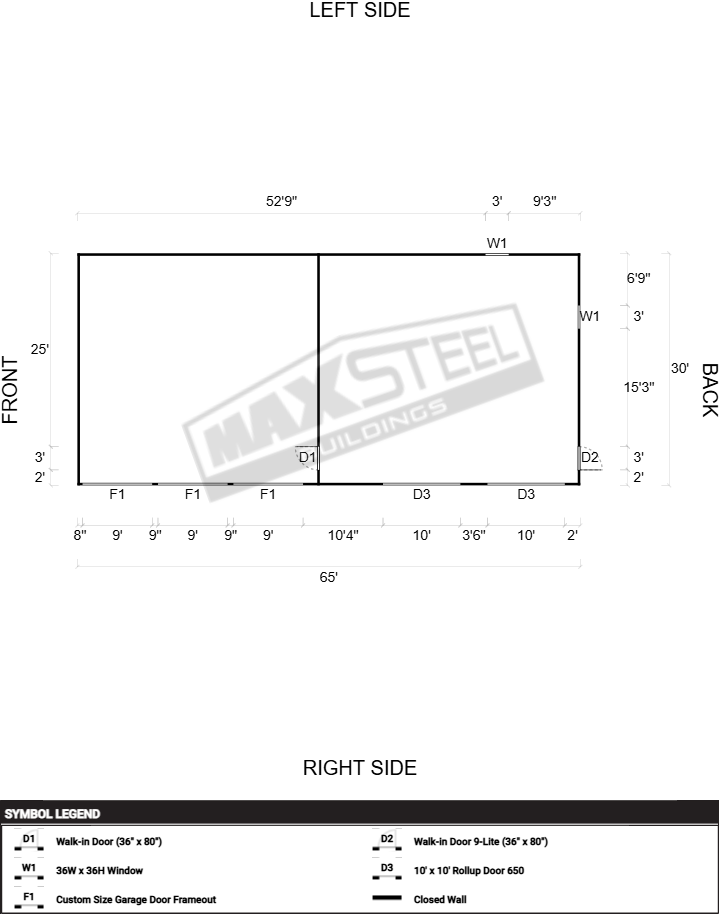 Triple Wide (26' - 30' wide) 30x65 - Image 2