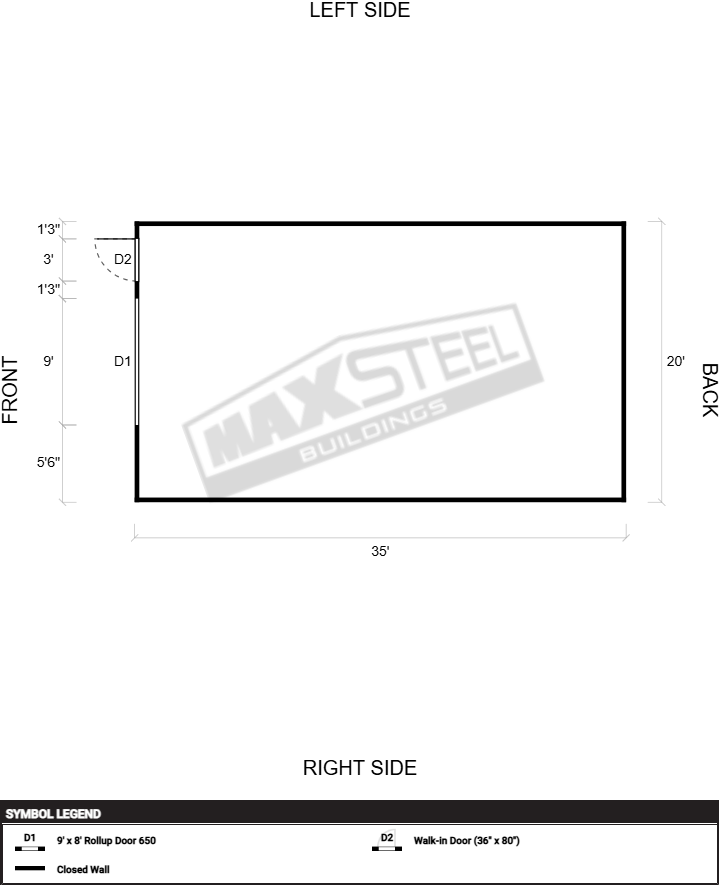 Garage 20x35 - Image 2