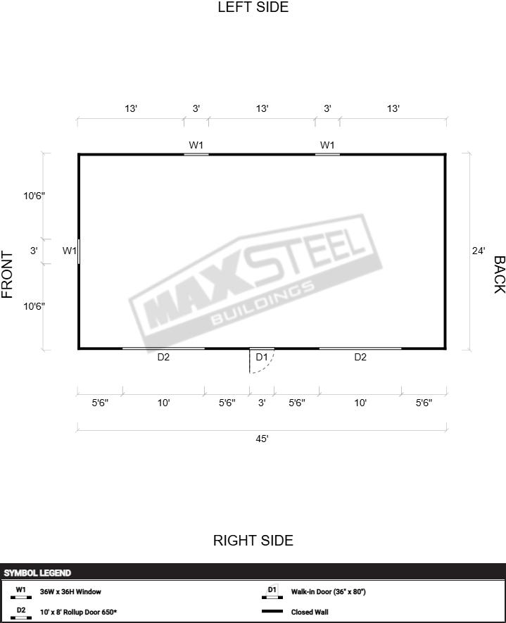 Garage 24x45 - Image 2