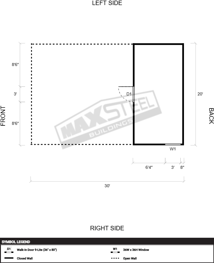 Carport 20x30 - Image 2