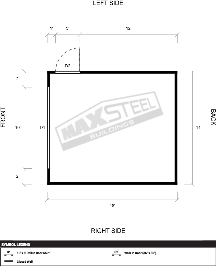 Garage 14x16 - Image 2
