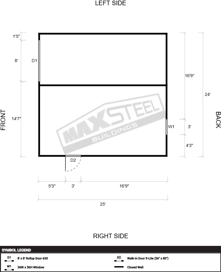 Garage 24x25 - Image 2