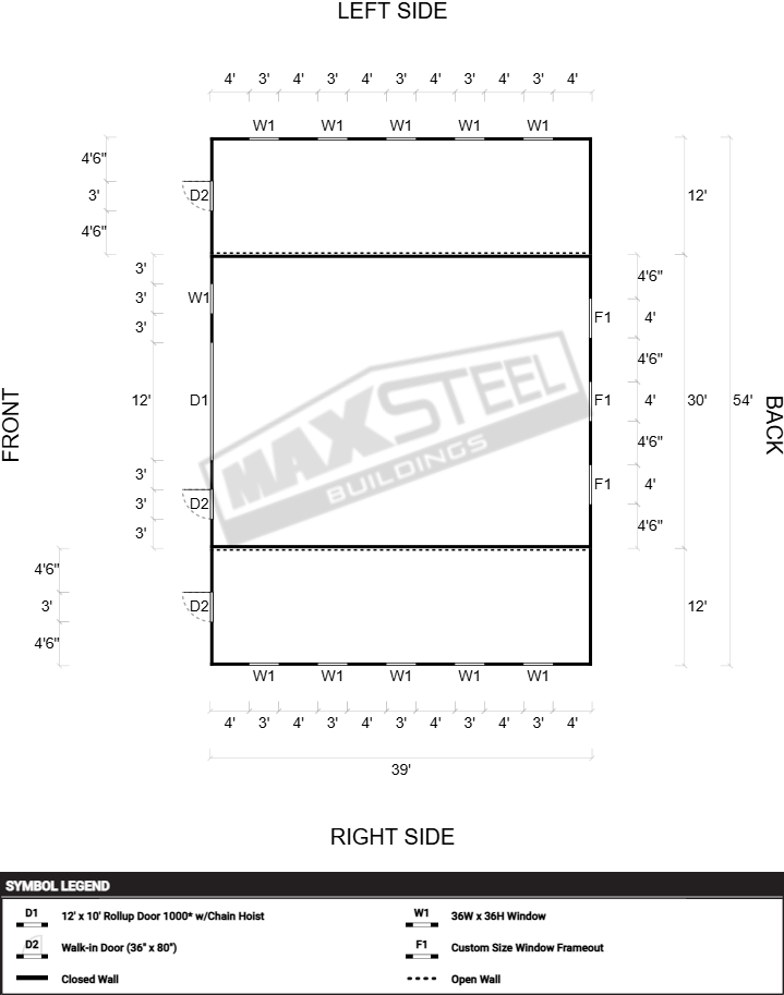 Triple Wide (26' - 30' wide) 30x39 - Image 2