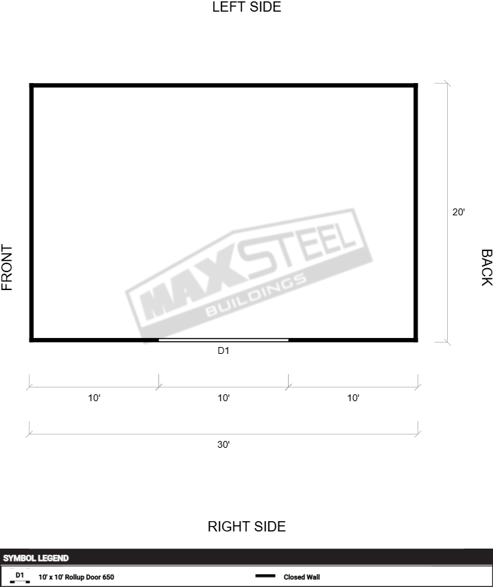 Carport 20x30 - Image 2