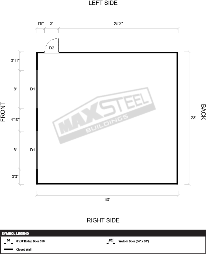 Garage 28x30 - Image 2