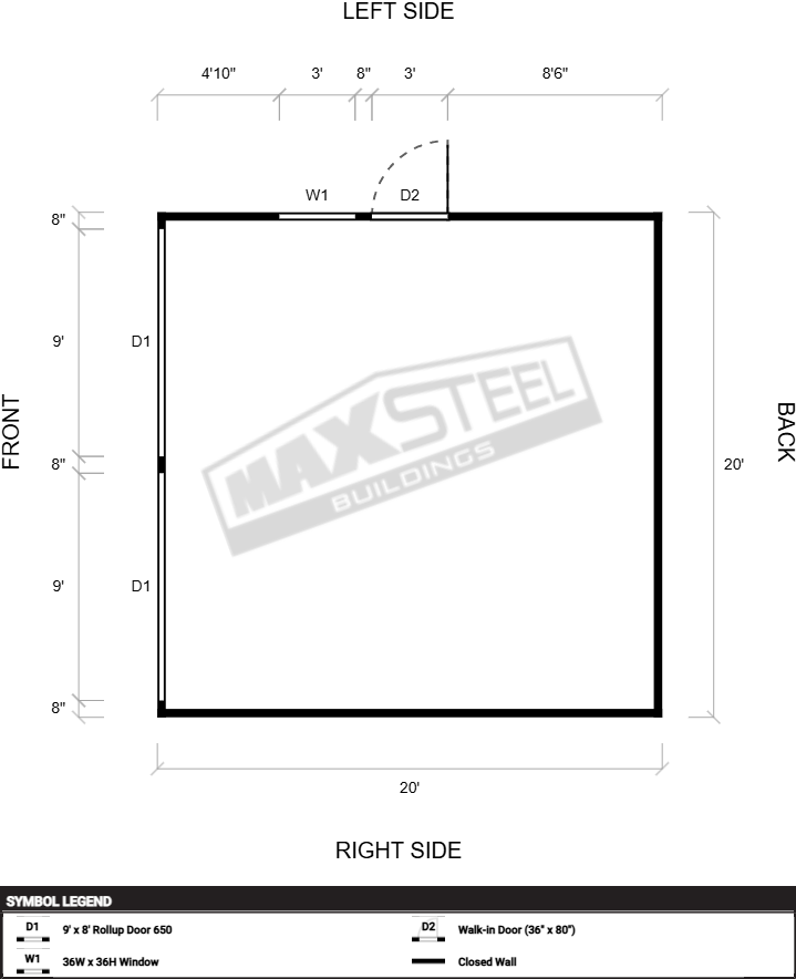 Garage 20x20 - Image 2