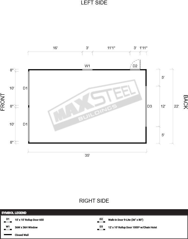 Carport 22x35 - Image 2