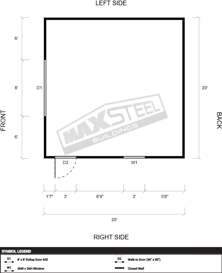 Garage 20x20 - Image 2