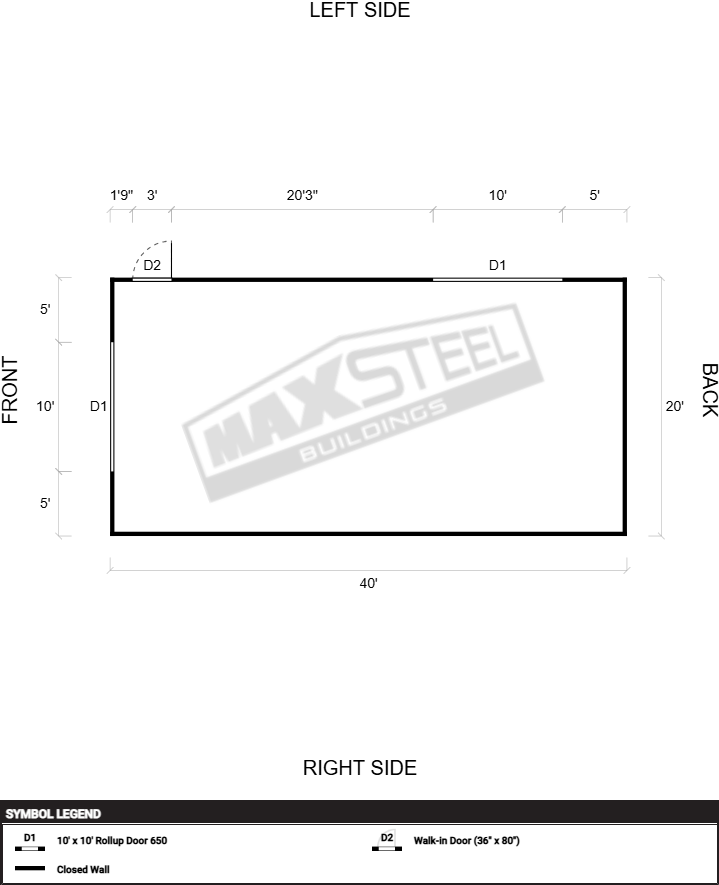 Carport 20x40 - Image 2