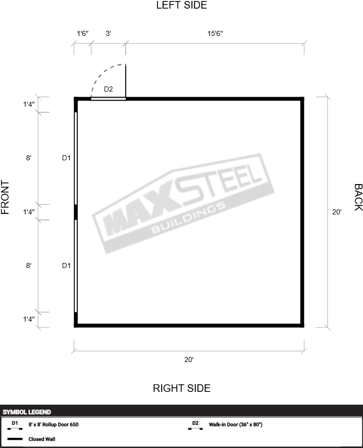 Garage 20x20 - Image 2