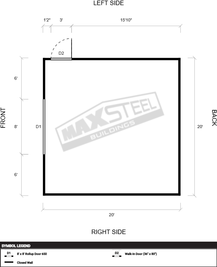 Garage 20x20 - Image 2