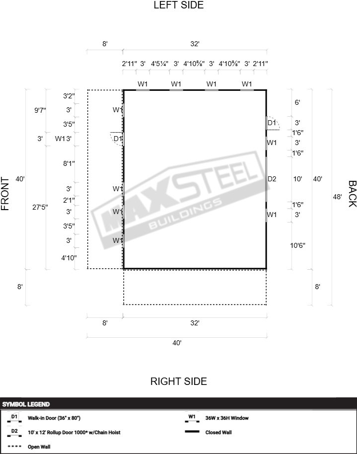 Garage 40x32 - Image 2