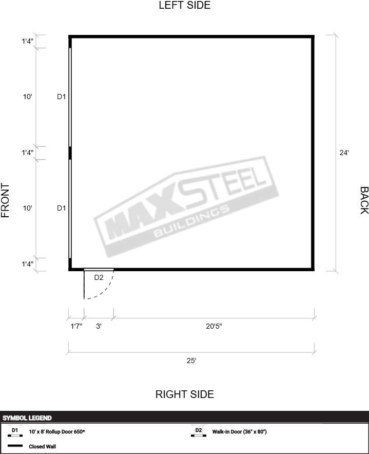 Garage 24x25 - Image 2