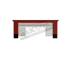 Free Standing Lean To 12x25 - Image 4